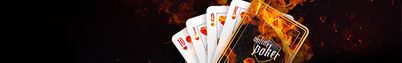 Kartenspiel mit Schriftzug online Poker